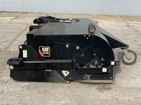 cat skid steer broom for sale|pickup broom for skid steer.